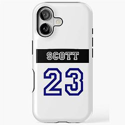 Nathan Scott Jersey Number iPhone Case