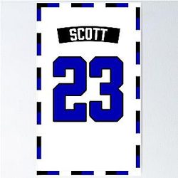 Nathan Scott Jersey Poster