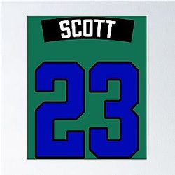 Nathan Scott 23 Jersey Poster