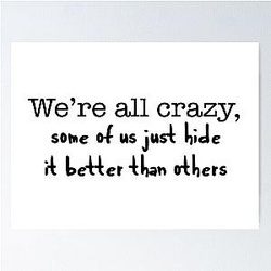 One Tree Hill, Nathan Scott: We're Crazy Poster