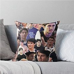 Nathan Scott College Throw Pillow