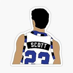 Nathan Scott Basketball Sticker