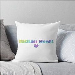 Nathan Scott Throw Pillow
