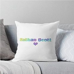 Nathan Scott Throw Pillow