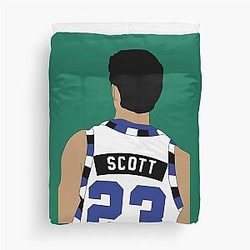 Nathan Scott Basketball  Duvet Cover