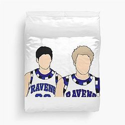 Lucas and Nathan Scott Duvet Cover