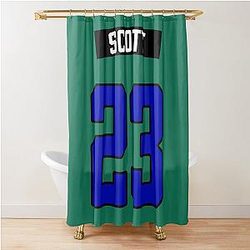 Nathan Scott 23 Jersey Shower Curtain