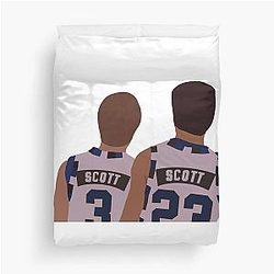 Lucas and Nathan Scott Duvet Cover