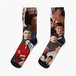 Nathan Scott Photo Collage Socks