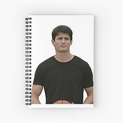 Nathan Scott - James Lafferty Spiral Notebook