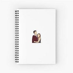 Nathan Scott and Haley James Scott Spiral Notebook