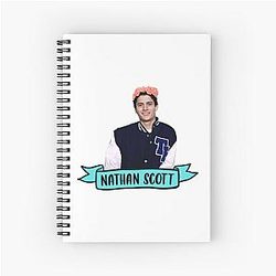 Nathan Scott Spiral Notebook