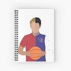 Lucas Scott Spiral Notebook