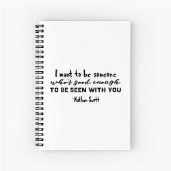 One Tree Hill, Nathan Scott - Spiral Notebook