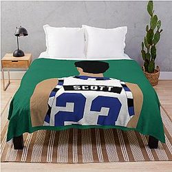 Nathan Scott Basketball Throw Blanket