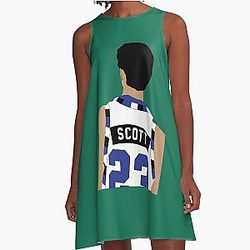 Nathan Scott Basketball A-Line Dress