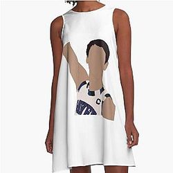 Nathan Scott Foul Shot A-Line Dress
