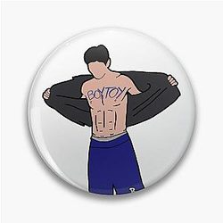 Nathan Scott Boy Toy Sticker Pin