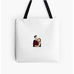 Nathan Scott and Haley Scott All Over Print Tote Bag