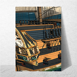 Battle by Compass – Naval Action Naval Action Posters