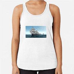 Waves Don’t Forgive – Naval Action Naval Action Tank Tops