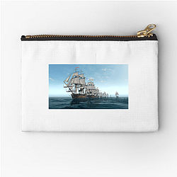 Waves Don’t Forgive – Naval Action Naval Action Zipper Pouches