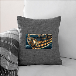 Battle by Compass – Naval Action Naval Action Pillows Cover