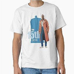 The 15th Doctor Ncuti Gatwa Classic T-Shirt