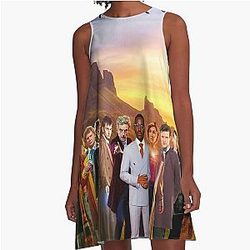 Ncuti Gatwa Doctor Who, Ncuti Gatwa A-Line Dress