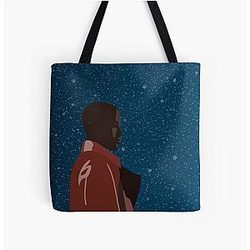 15th Doctor Snow Scene Ncuti Gatwa Tote Bag