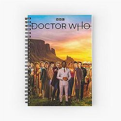 Ncuti Gatwa Doctor Spiral Notebook
