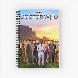 Ncuti Gatwa Doctor Who 
Ncuti Gatwa Spiral Notebook