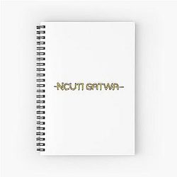 Ncuti Gatwa - DW Spiral Notebook 2018