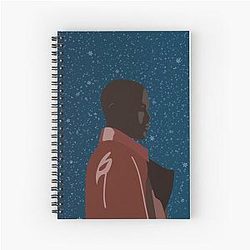 15th Doctor Ncuti Gatwa Snow Scene Notebook
