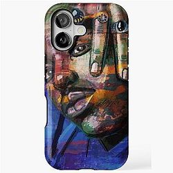 Portrait of Ncuti Gatwa iPhone Tough Case