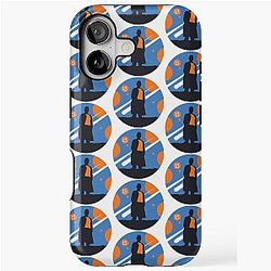 Silhouette Doctor Ncuti Gatwa iPhone Tough Case
