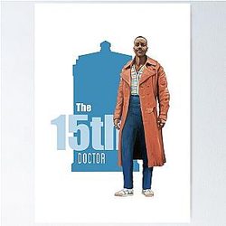 The 15th Doctor Ncuti Gatwa Poster