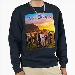 Ncuti Gatwa Doctor Who Pullover Sweatshirt