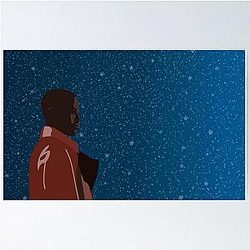 15th Doctor Snow Scene Ncuti Gatwa Poster