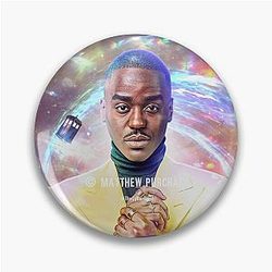 Ncuti Gatwa 14th Doctor By the original artist Pin