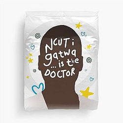 Ncuti Gatwa is The Doctor Doctor Who 60th Anniversary Duvet Cover