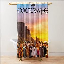 Ncuti Gatwa Doctor Who 
Ncuti Gatwa Shower Curtain