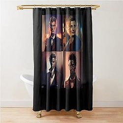 Ncuti Gatwa 14th Doctor Shower Curtain
