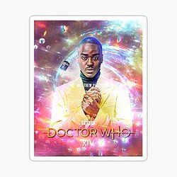Ncuti Gatwa 14th Doctor - By the original artist Sticker