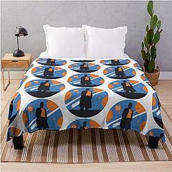 Doctor Ncuti Gatwa Throw Blanket