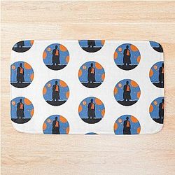 Christmas Special Silhouette Fifteenth Doctor Ncuti Gatwa Bath Mat