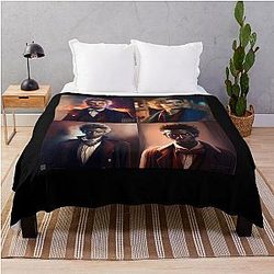 Ncuti Gatwa 14th Doctor Throw Blanket