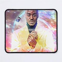Ncuti Gatwa 14th Doctor - to charity - By Original Artist Mouse Pad