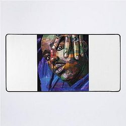 Portrait of Ncuti Gatwa Desk Mat
