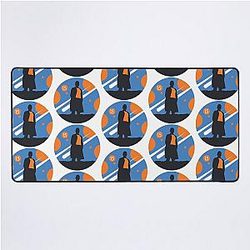 Silhouette Fifteenth Doctor Ncuti Gatwa Desk Mat